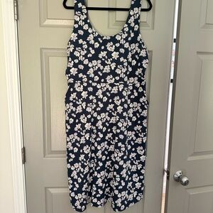 Pact Fit and Flare Tie Back Dress